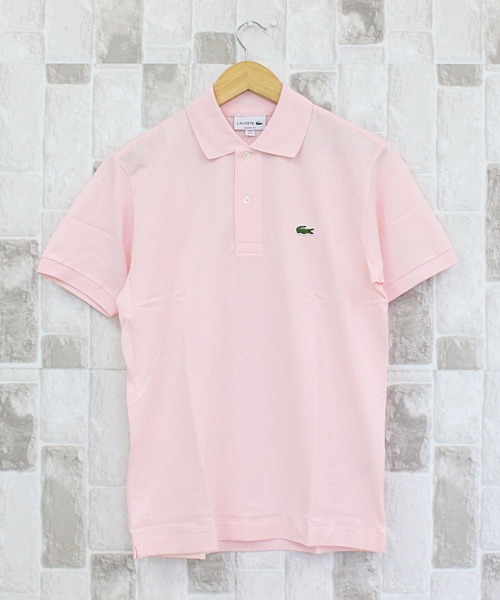 LACOSTE（ラコステ） ポロシャツ ワンポイント 鹿の子 半袖ポロシャツ