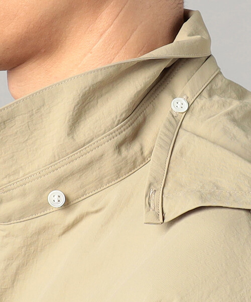 β MEN（ベータ・メン） シャツ ライト シャツブルゾン メンズ