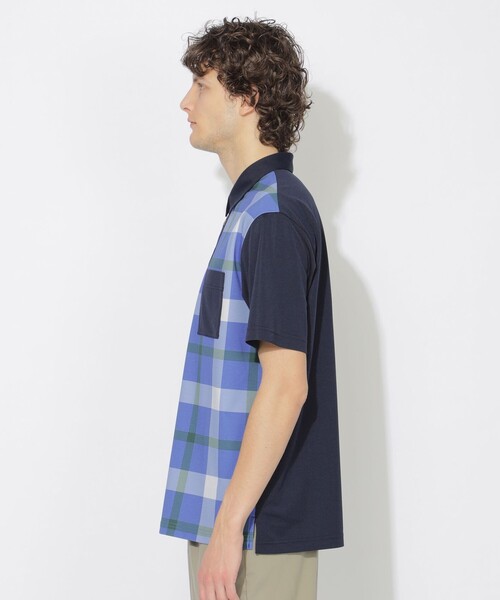 極美品　BLUE LABEL CRESTBRIDGE ハウスチェック　ポロシャツ 極美品 BLUE LABEL CRESTBRIDGE ハウスチェック ポロシャツ