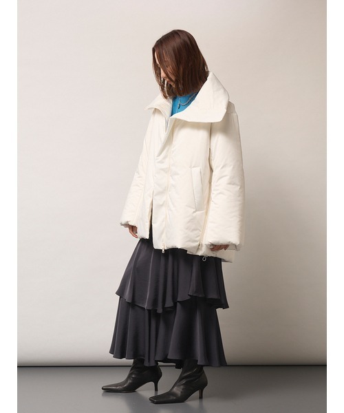 「FRAY I.D」 ダウンジャケット 0 ホワイト レディース_画像6