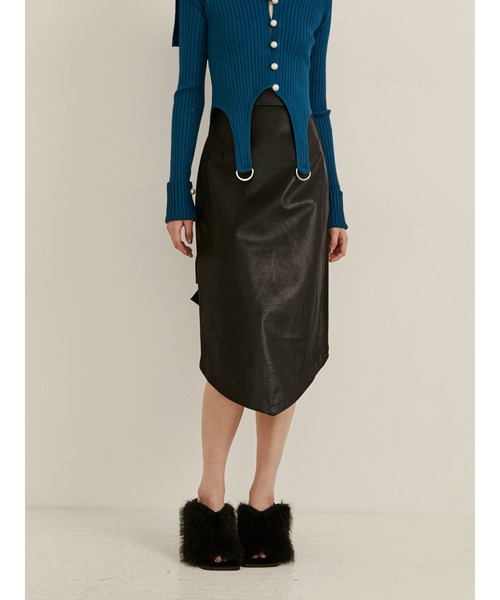 PAMEO POSE（パメオ ポーズ） タイトスカート SMALL ブルー レディース