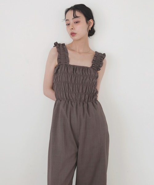 LIAN オールインワン フリルオールインワン レディース