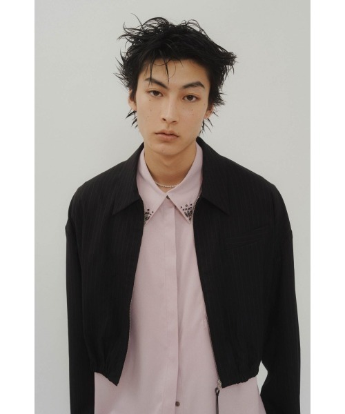 Knuth Marf（クヌースマーフ） ブルゾン アウター stripe shirt 