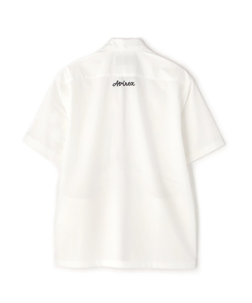 AVIREX（アヴィレックス） シャツ 半袖 「WEB＆DEPOT限定」ZIP UP WORK