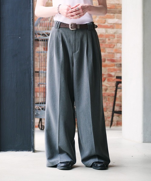 jaded London バギーワイドスラックス w30 関税込【JADED LONDON】Suit Pants (JADED LONDON/スラックス