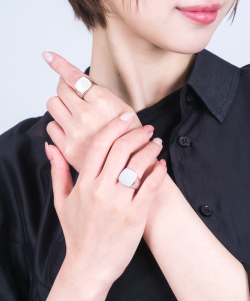 【52】トムウッド TOMWOOD クッションサテンリング TOMWOOD（トムウッド） Cushion Satin Ring - M（クッション