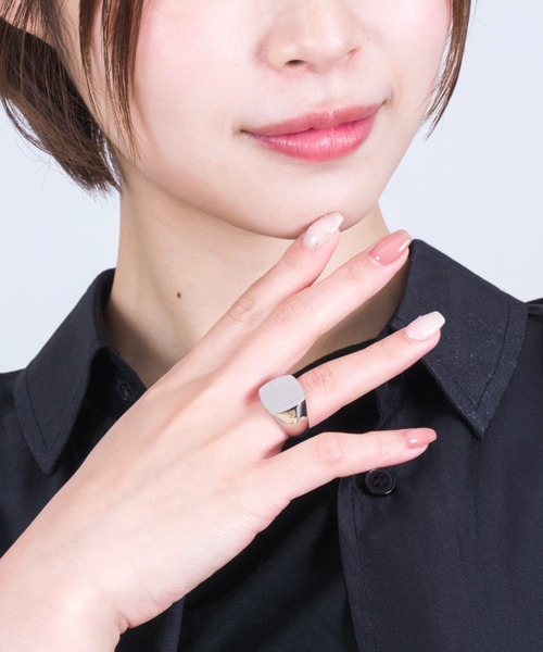 ピンク　トムウッド　リング　指輪　シルバー TOM WOOD 指輪 リング 「TOMWOOD(トムウッド)」Knut Ring