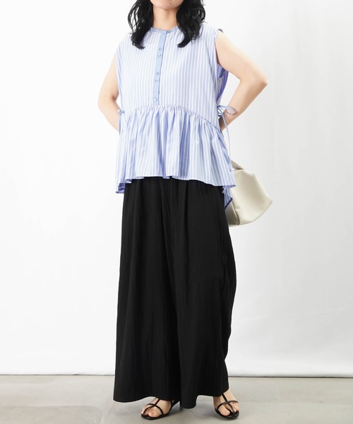ブラウス シャツ LC/LLL ペイズリーギャザーブラウス レディース LADY LUCK LUCA ブラウス シャツ 「新色追加」LC/LLL ジャガード