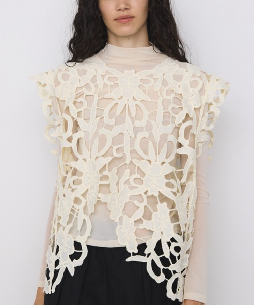 レース トップス（Libra Cue／レディーストップス） | ファッション の