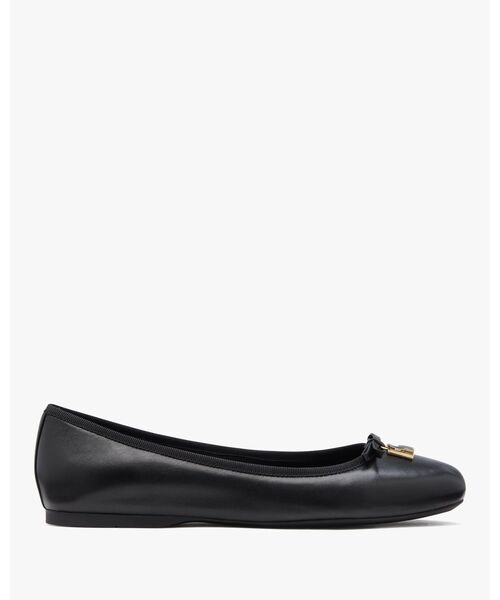 kate spade フラットシューズ 黒 レザー kate spade NEW YORK レディースフラットシューズ｜シューズ
