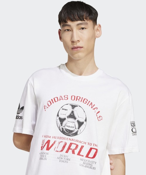 tシャツ 90年代のサッカー グラフィック半袖Tシャツ / アディダスオリジナルス adidas Originals メンズ レディース | adidas | 04