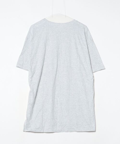 「Champion」 ワンポイント半袖Tシャツ X-LARGE グレー メンズ