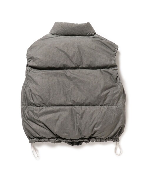 BEAMS（ビームス） ベスト ジレ ワイドフィット フェード ダウンベスト