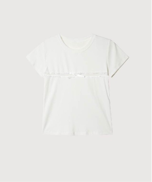 tシャツ Single Lace Band T レディース