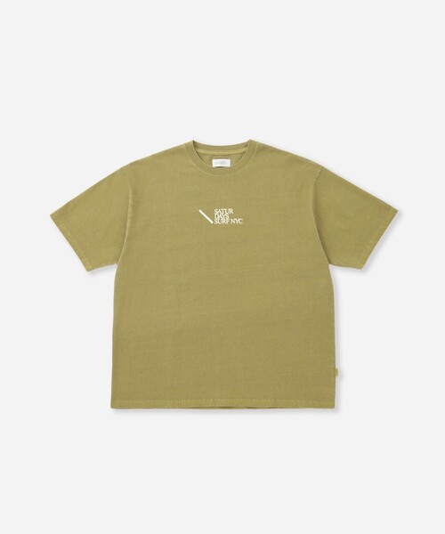 【オリーブ（37）】S.NYC/S Relaxed SS Tee Saturdays NYC（サタデーズ ニューヨークシティ） tシャツ Slash SNYC