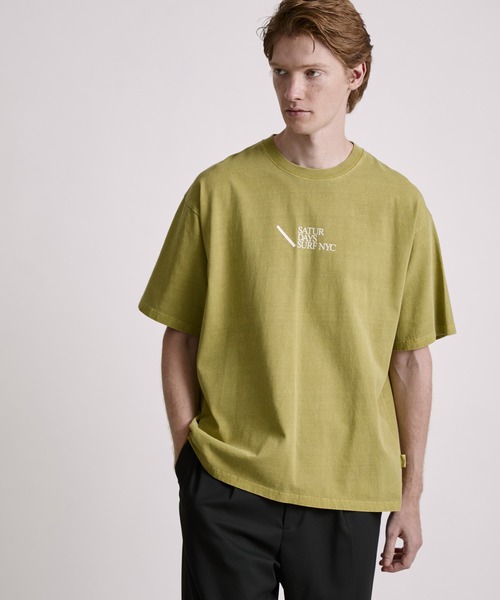 Saturdays NYC tシャツ Slash SNYC Surf Relaxed SS Tee メンズ