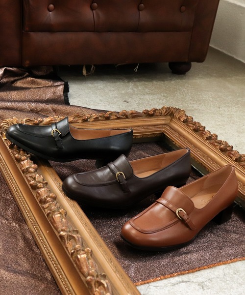 【新品】24.5㎝　あしながおじさん　ローパンプス　やわらかい あしながおじさん パンプス モカパンプス 6410057 : ZOZOTOWN Yahoo!店