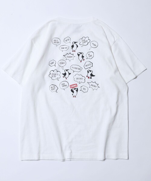 「FREAK'S STORE」 「chums」半袖Tシャツ MEDIUM ブルー メンズ