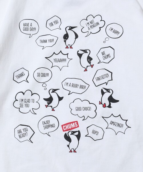 「FREAK'S STORE」 「chums」半袖Tシャツ MEDIUM ブルー メンズ