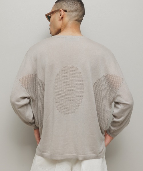 セーター ニット VENTILATION MESH CREW SWEATER メンズ レディース