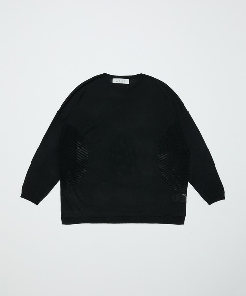 セーター ニット VENTILATION MESH CREW SWEATER メンズ レディース_9