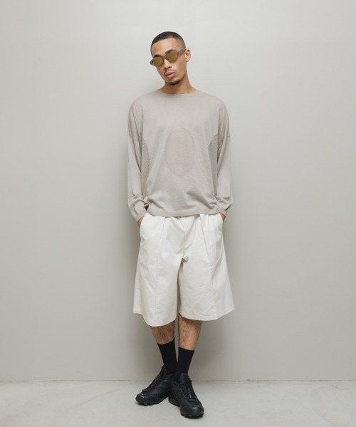 セーター ニット VENTILATION MESH CREW SWEATER メンズ レディース_16