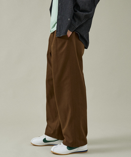 ABAHOUSE（アバハウス） チノパン 2タック チノワイドパンツ