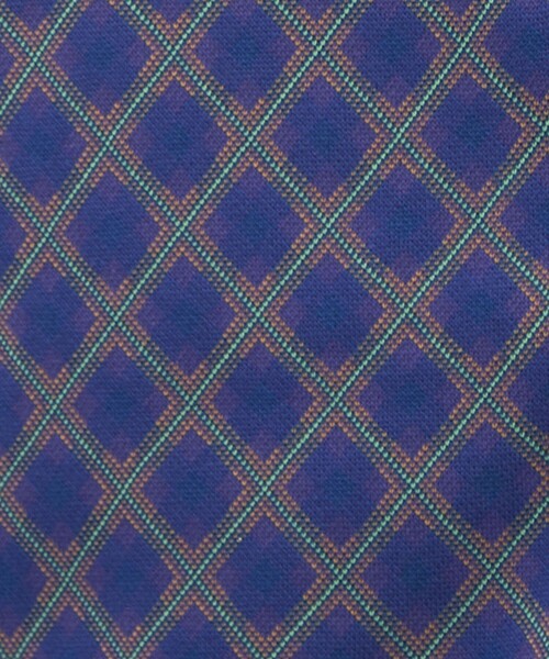CABAN カーディガン五分袖ニット Sサイズパープル 中古・古着通販】CABaN (キャバン) コットンカシミヤ バイカラーV