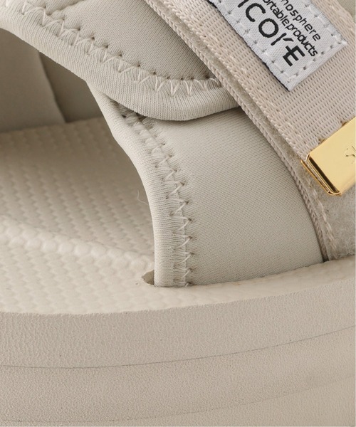「SUICOKE」 フラットサンダル 4 ナチュラル レディース_画像2