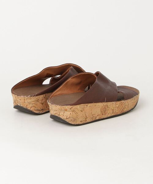 「fitflop」 フラットサンダル - ブラウン レディース_画像2