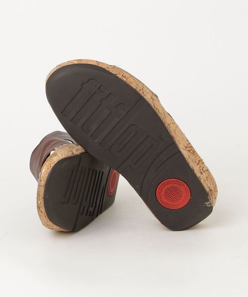 「fitflop」 フラットサンダル - ブラウン レディース_画像3