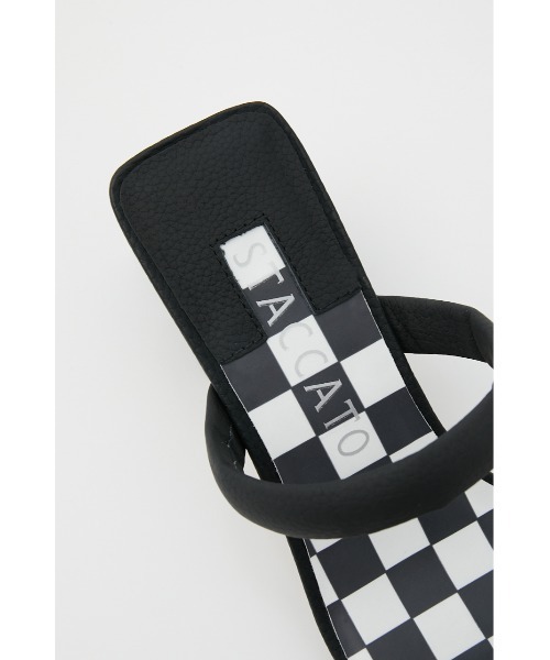 「STACCATO」 ヒールサンダル 22.5cm オレンジ系その他 レディース_画像8