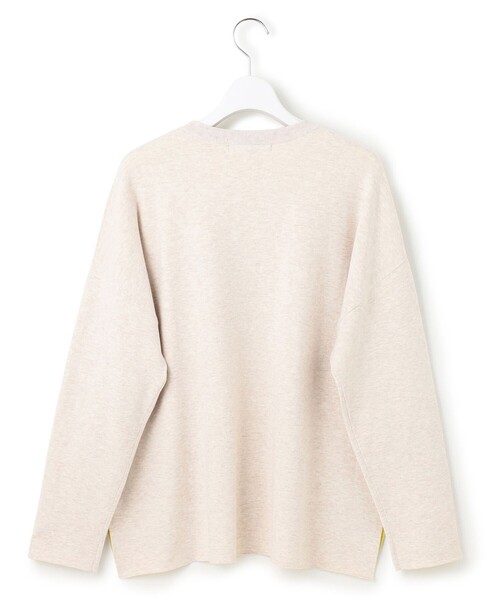 23区（ニジュウサンク） ニット セーター 「洗える」ダブルフェイス