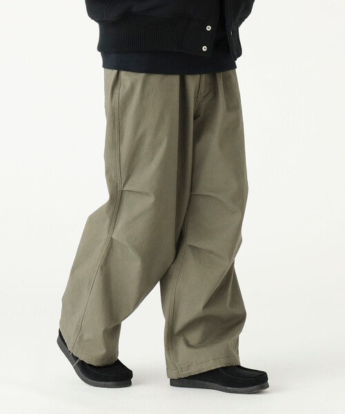 B：MING by BEAMS（ビーミング by ビームス） パンツ 裏起毛 オーバー