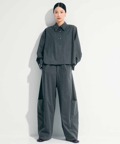 STUDIOUS 2way Cuffs Over Shirt 2way Cuffs Over Shirt(FREE WHITE