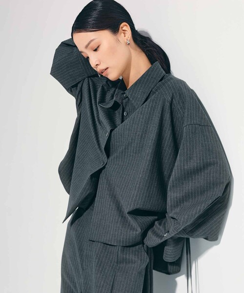 STUDIOUS（ステュディオス） ブラウス シャツ 「STUDIOUS/ステュディオ