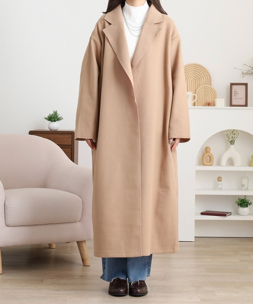 FUNALIVE（ファンアライブ） コート チェスターコート 切りっぱなし