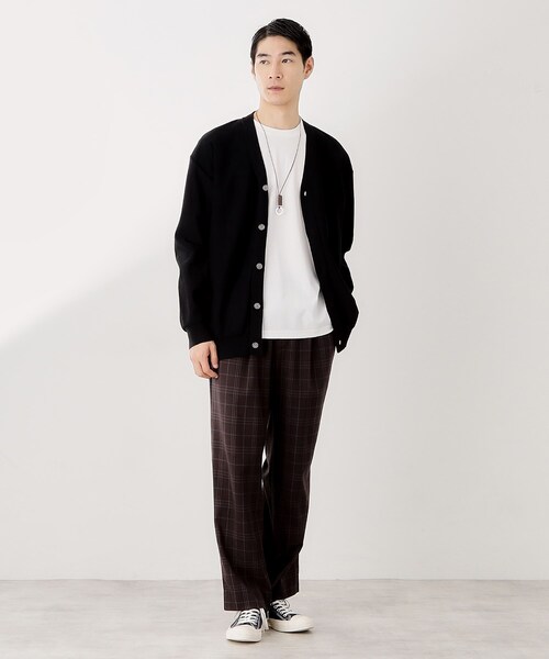 THE SHOP TK カーディガン 「季節の変わり目に活躍」ニット