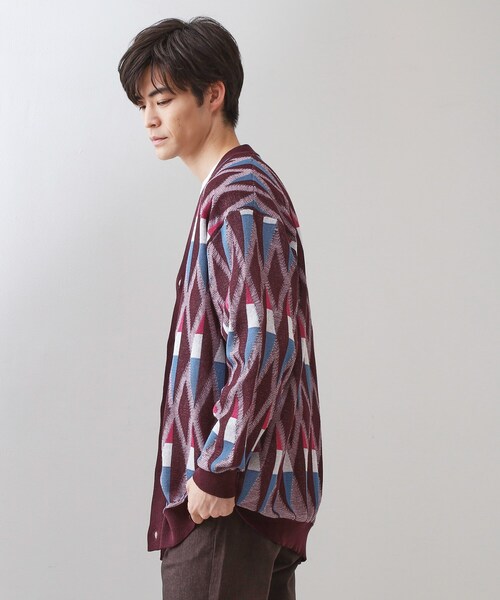 THE SHOP TK カーディガン 「季節の変わり目に活躍」ニット
