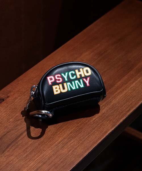 Psycho Bunny（サイコバニー） ゴルフ 「GOLF」ボールポーチ LOGOART