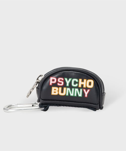 Psycho Bunny（サイコバニー） ゴルフ 「GOLF」ボールポーチ LOGOART