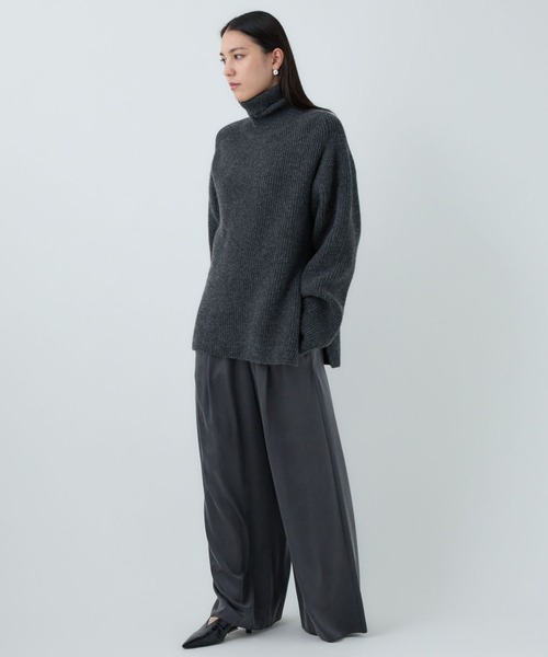 大草直子　cygne シーニュ　コラボ　ブラック　ニット　ポワンニット 大草直子 cygne シーニュ コラボ ブラック ニット ポワンニット Cygne