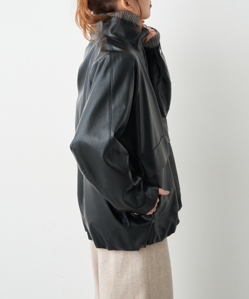 Spick＆Span（スピック アンド スパン） ブルゾン アウター フェイク