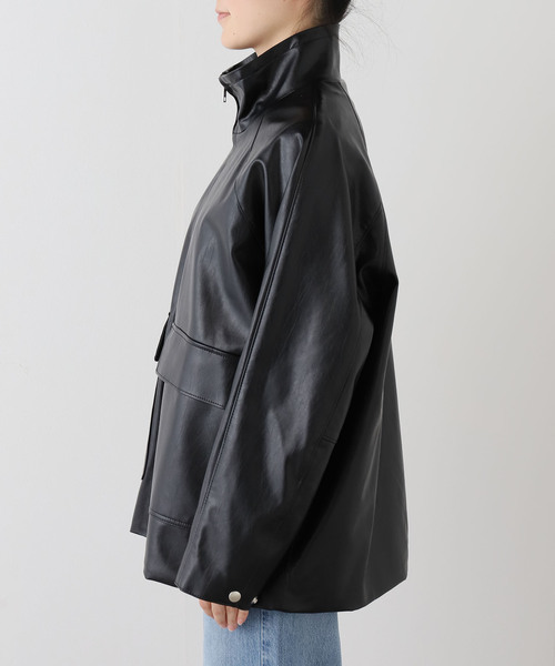 【新品、未使用、タグ付き】スピックアンドスパン、アウター、ブルゾン Spick & Span（スピックアンドスパン）の「リサイクルナイロン撥水