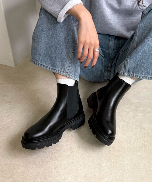 eness（エネス） ブーツ 「ENESS/ エネス」サイドゴアショートブーツ