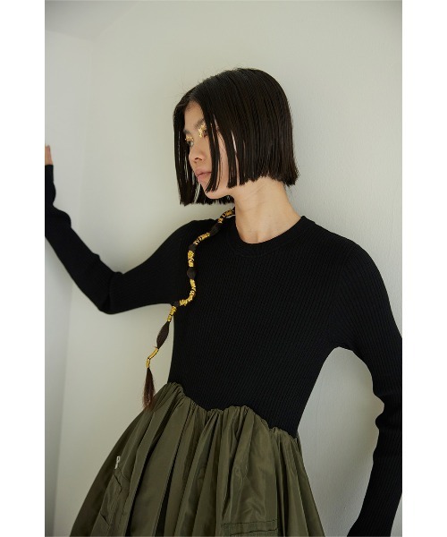 OMMO（オーエムエムオー） ワンピース MA-1 DOCKING OP : ZOZOTOWN