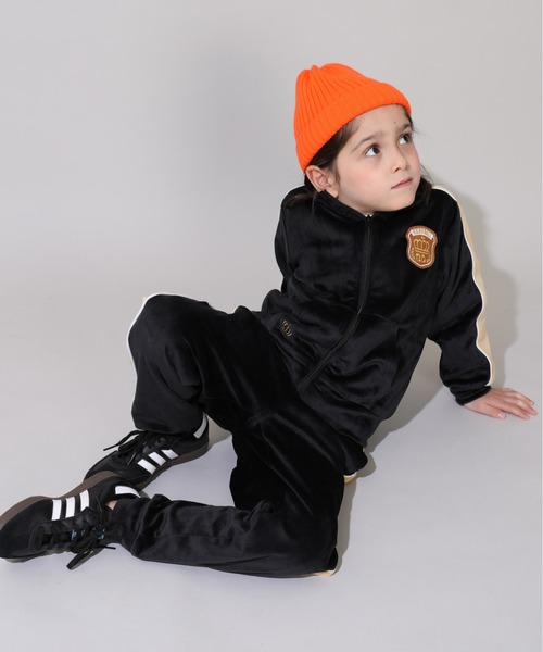 男の子100秋冬まとめ売り30点　baby doll他　A BABYDOLL（ベビードール） ジャージ 親子お揃い パイピングベロア