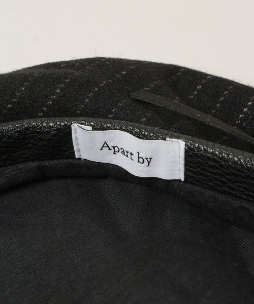 A part by（アパートバイ） 帽子 ベレー帽 「坪田あさみさんコラボ