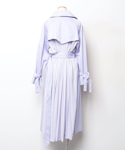 MERCURYDUO（マーキュリーデュオ） トレンチコート FREE パープル