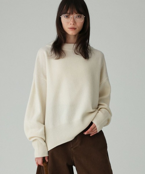 BABYLONE（バビロン） ニット セーター ウールカシミアボトルネック